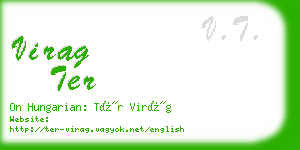 virag ter business card